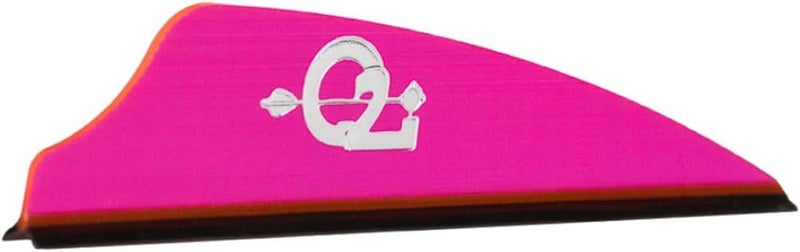 Q2i Store Archery Zeon Vanes – 50pk – Fusion-II, Fusion X-II, Rapt-X (2.0"-3.5") – Zeon Vanes Focus UV Light and Funnel it — Like Tiny Fiber-Optic Strands — into a Brilliant Light Along The Vane’s Edge. - Image 1